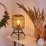 Brilliant 93775/20 Stolní lampa trojnožka WOODROW ratan 112354427
