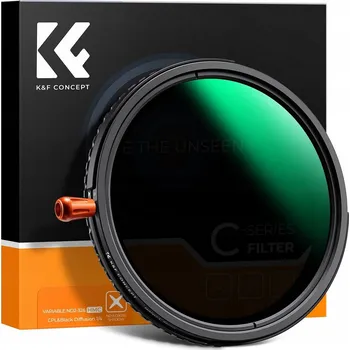 K&F CONCEPT 82MM NANO C Series-3-in-1 Multi-Function Variable ND2-32&CPL& Black Mist 1/4
