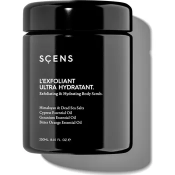 Tělový peeling SCENS L’EXFOLIANT ULTRA HYDRATANT - Intenzivní hydratační tělový peeling 250 ml