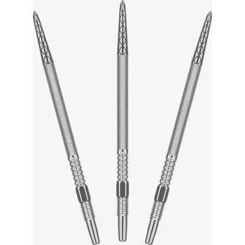 Příslušenství pro šipky Hroty Target Swiss Point DX Silver 40 mm 3 ks