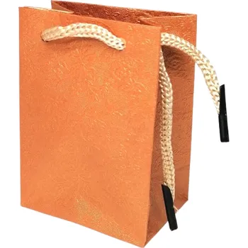 Dárková taška Dárková taštička malá 6 x 8 cm, barva cihlová