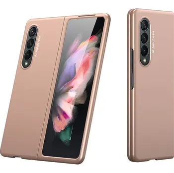 GKK 33864 GKK Plastový Ochranný kryt Samsung Galaxy Z Fold 3 5G růžovozlatý