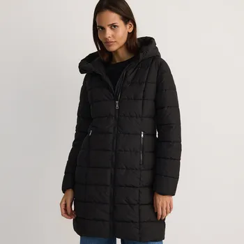 Reserved - Prošívaný kabát - černý - YH488-99X - YH488-99X-S