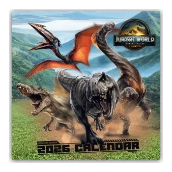 Diář Jurassic World - Rebirth Movie - Offizieller Kalender 2026 – (EN)