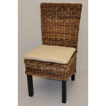 Axin Trading Jídelní židle BANNY banánový list s polstrem Polstr: Světle béžový melír