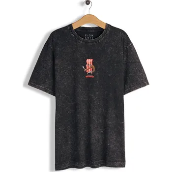 Pánské tričko GATE Tričko s potiskem a vypraným efektem S 525-0365/89