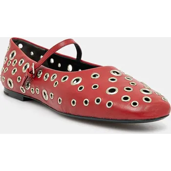 Dámské baleríny Kožené baleríny Tory Burch Eyelet Mary Jane Ballet 162679.960 červená 29A, EUR 40