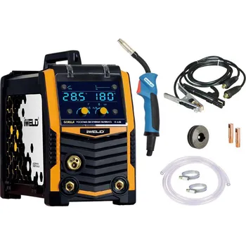 Svářečka Svářečka iWELD GORILLA POCKETMIG 205 SYNERGIC SILVERBACK