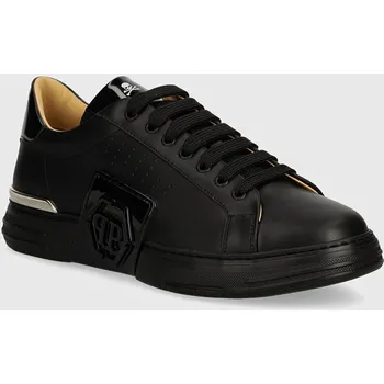 Oblečení a móda Kožené tenisky Philipp Plein Hexagon Phantom Kicks USC0565.PLE025N.0202 černá 99X, EUR 45