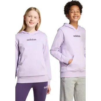 Chlapecké oblečení Dětská mikina adidas JX8759 fialová 04X, vel. 128