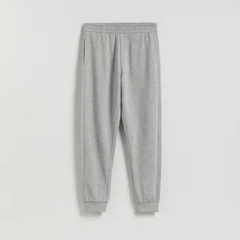 Reserved - Teplákové kalhoty se stahováním - světle šedá - 019HT-09M - 019HT-09M-L