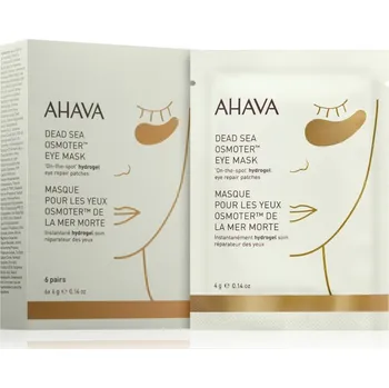 Kosmetika AHAVA Youth Boosters Osmoter™ hydrogelová maska na oční okolí pro rozjasnění a hydrataci 6x4 g