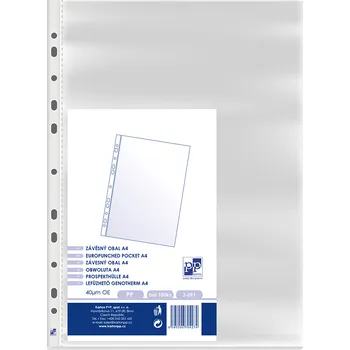 Euroobal A4 U krupička eurozávěs 40mic