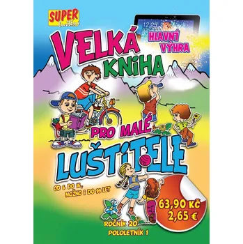 omalovánky Velká kniha pro malé luštitele léto 2023 - kolektiv autorů