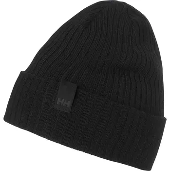 Čepice Zimní čepice s vlnou Helly Hansen Business Beanie - black obvod hlavy 53-59 cm