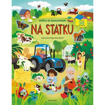 Knížka se samolepkami - Na statku - Joli Hannah