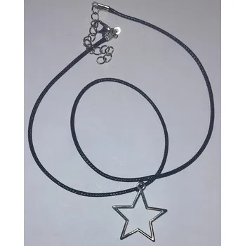 Náhrdelník Bižuterie-Bužírka na krk s přívěskem 018