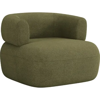 Křeslo Windsor & Co Zelené bouclé křeslo Aldrin