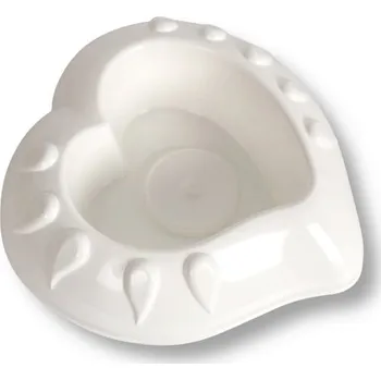 Květináč Květináč pro kompozice Srdce 29 cm bílá