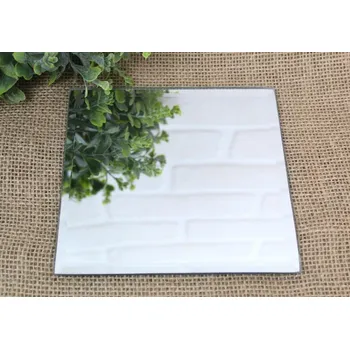 Zrcadlo Čtvercový podstavec ZRCADLO 15 cm - 1 ks