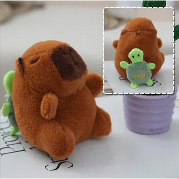 Přívěsek, klíčenka KAPIBARA točící se želva 12x10x9 cm