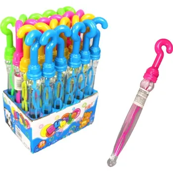 Deštník Mýdlové bubliny DEŠTNÍK 50 ml 26 cm MIX BAREV - 1 ks