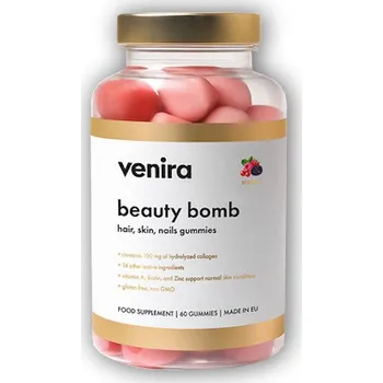 Beauty bomb - hair, skin, nails gummies, lesní plody 60 ks