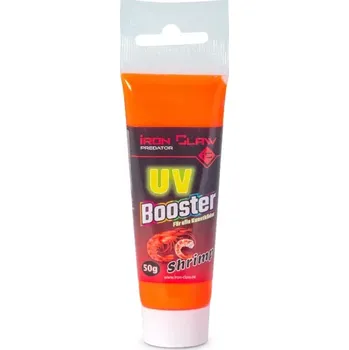 Návnadové aroma IRON CLAW - UV-Booster Gel Shrimp 50 g