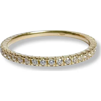 Prsten Lillian Vassago Zlatý prsten se zářivými zirkony LLV22-GR078 Velikost prstenu: 54