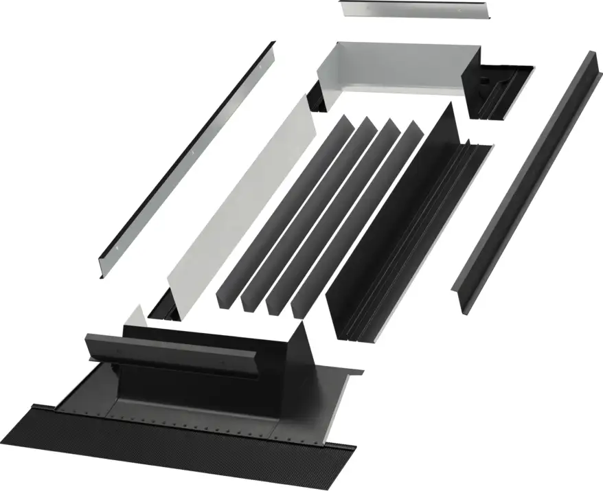 Komínové lemování GZK-AS RAL 9005 FAKRO