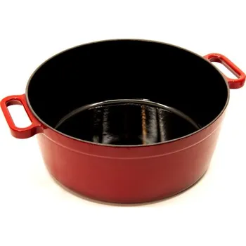 Hrnec Litinový hrnec kulatý Noral červený průměr 28 cm 66667004