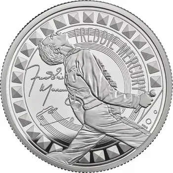Stříbrná mince - Freddie Mercury 2025 Velká Británie 2 oz...