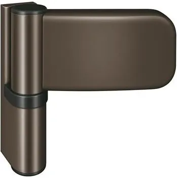 pant Závěs pro vchodové dveře SIKU 3D K3135, výška 105 mm, hliník hnědý RAL 8077 (3 ks)