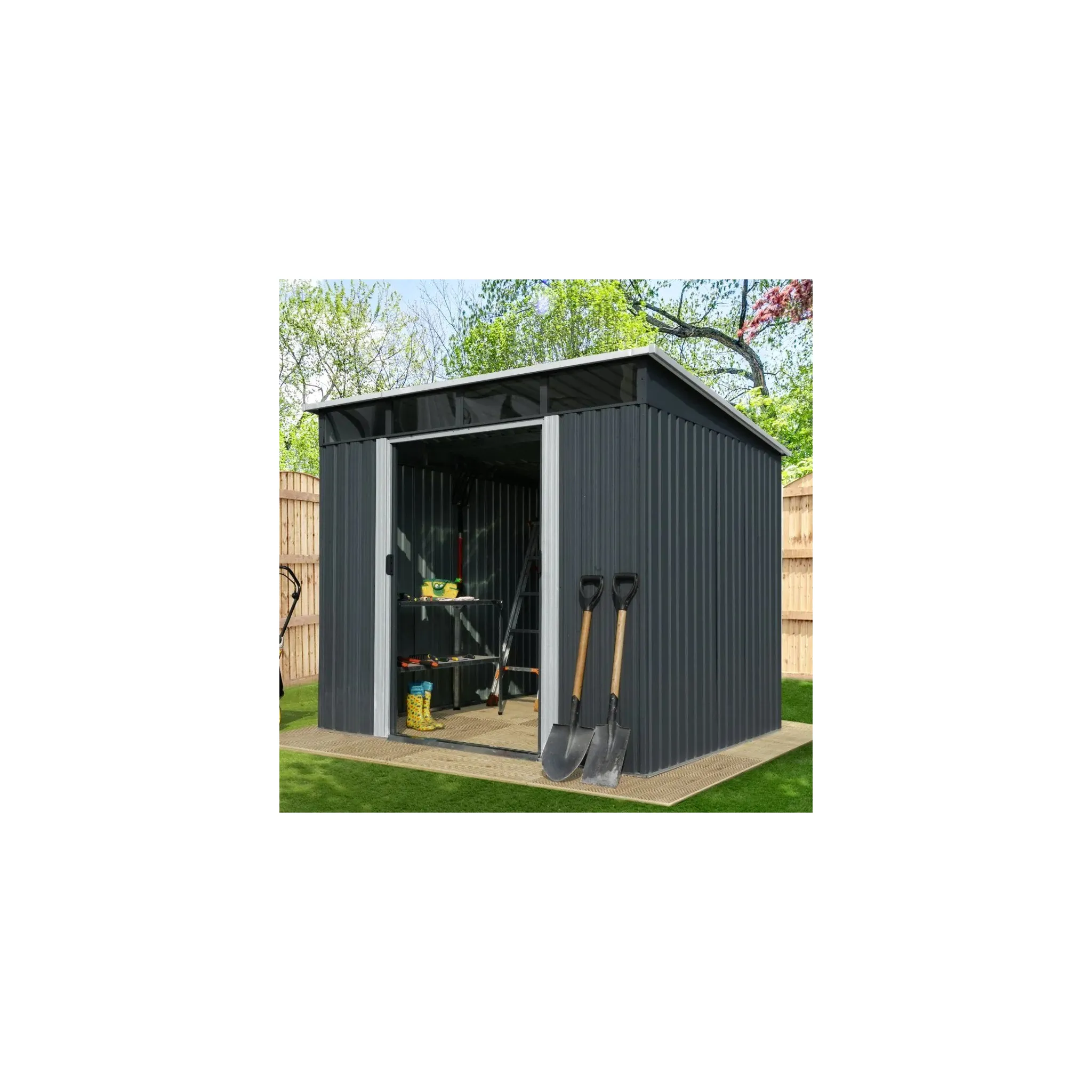 Fotografie 8 - Zahradní domek BestBerg ZDSL-6A 238 x 279 x 203 cm