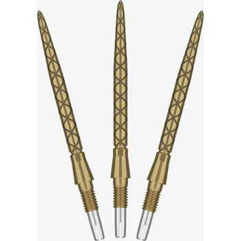 Příslušenství pro šipky Hroty Target Swiss Point Storm DIAMOND Gold 35 mm 3 ks
