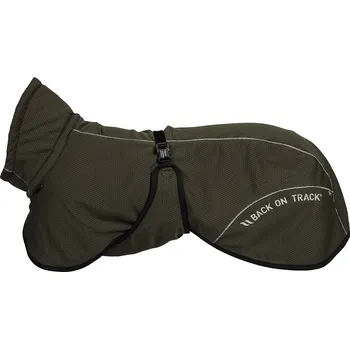 Obleček pro psa Back on Track BAY Mesh dog coat, Low set tail Barva: olivová, Velikost: 30