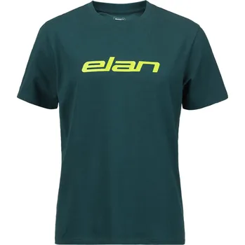 Oblečení a móda ELAN T-SHIRT LOGO PETROL GREEN M Barva: Zelená, Velikost: XXL