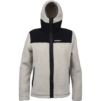 FLEECE HOODIE ELAN LBROWN W Barva: Hnědá, Velikost: M