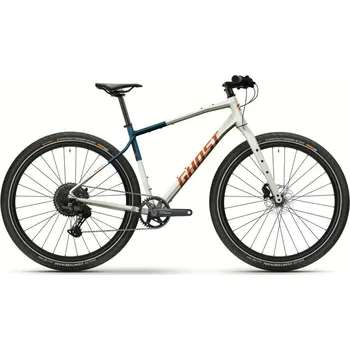 Silniční kolo Ghost Urban Asket 2026 (White/Deep Sea Blue Glossy)