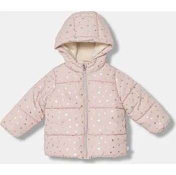 Chlapecká bunda Dětská bunda United Colors of Benetton 2NNQGN048.P.Seasonal růžová 30X, vel. 104