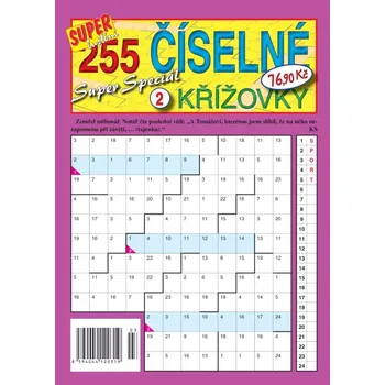 Kniha Křížovky 255 číselné super speciál 2/2024 - kolektiv autorů