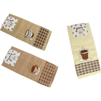 Utěrka Kuchyňská utěrka, bavlněná KAWA 60x40 cm MIX VZORŮ - 1 ks