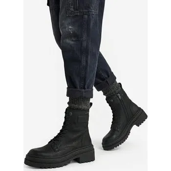 Pánská treková obuv Turistická obuv G-Star Raw CEO-WI34-ALASKA-01 Černá 40