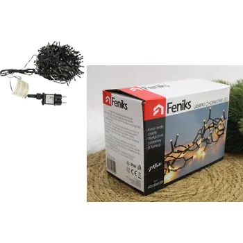 Vánoční dekorace Vánoční osvětlení 400 LED 22,95 m (8 funkcí) – TEPLÁ BÍLÁ