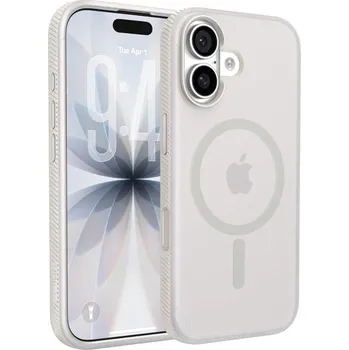 Belkin SheerForce Grip MagSafe kryt iPhone 17 písečný