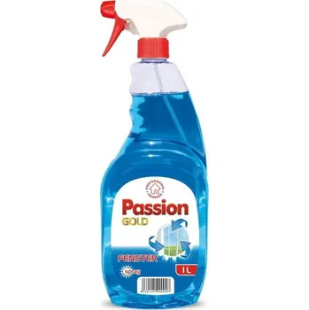 Autokosmetika Passion Gold Sprej na okna modrý 1 l Fenster