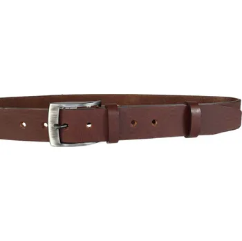 Opasek PENNY BELTS Pánský kožený opasek I3-R43 hnědý - 115 cm