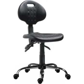 Dílenská židle 1290 PU ASYN - chrom