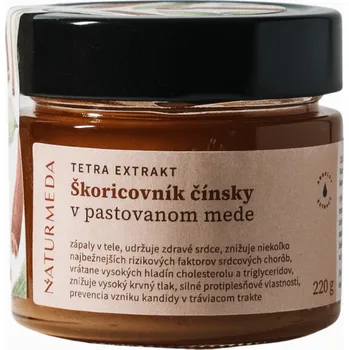 Terapeutický med se skořicí - 220 g - Naturmeda
