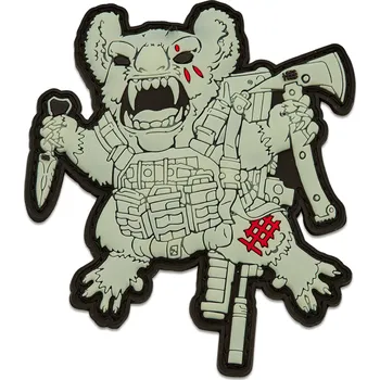 Nášivka Halfbreed Blades PVC nášivka - Drop Bear 2024 GITD Drop Bear nášivka